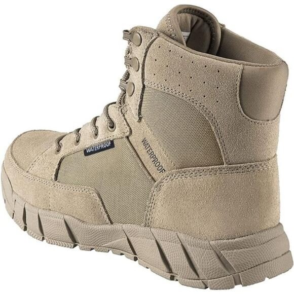 Men's Waterproof Hiking Tactical Boots Lightweight, 6 Inches - Picture 4 of 6